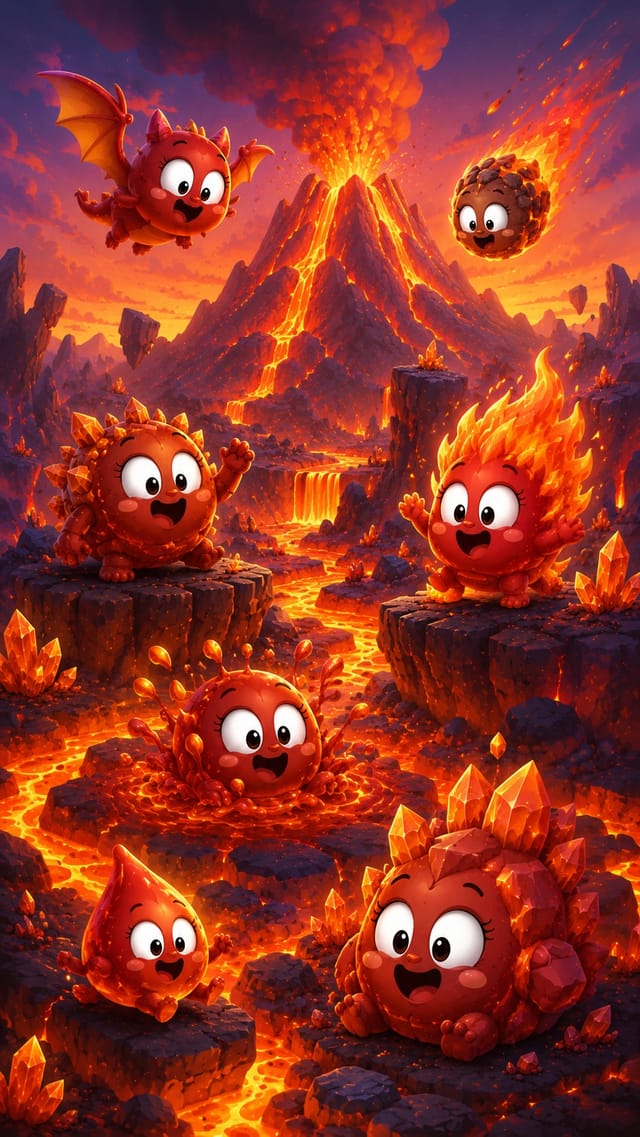 Blowing Volcano zone