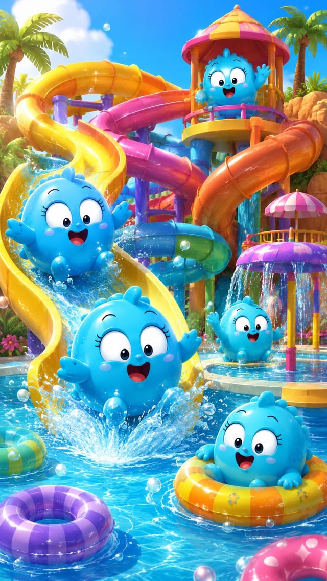 Water Slides zone